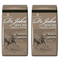 Dr John Getreidefreies Huhn & Kartoffeln 2x12,5 kg