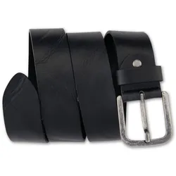Ledergürtel BERND GÖTZ, Damen, Gr. 85, schwarz, Leder, unifarben, casual,modisch, Gürtel, mit Airbrush-Kanten