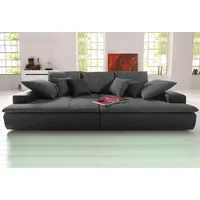 Big-Sofa INOSIGN "Haiti" Sofas Gr. B/H/T: 260cm x 85cm x 142cm, Microfaser PRIMABELLE-Struktur, Mit Kaltschaum-ohne Beleuchtung, schwarz wahlweise mit Kaltschaum (140kg BelastungSitz) und RGB-Beleuchtung Bestseller