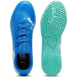 Puma Future 7 Play IT hyperlink blue/mint/puma white 44,5