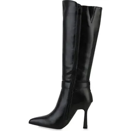 VAN HILL Klassische Stiefel in Schwarz