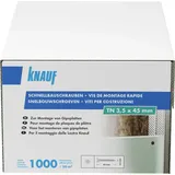 Knauf - Schnellbauschrauben 3,5 x 45 mm, ph 1, 1000 Stück Schnellbauschrauben