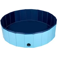 MaxxPro Pet Comfort Hundepool blau PVC B/H/L: ca. 120x30x120