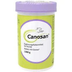 CANOSAN Pellets bei Gelenkproblemen Hund mit Grünlippmuschel-Extrakt Gonex 1300 g Konzentrat