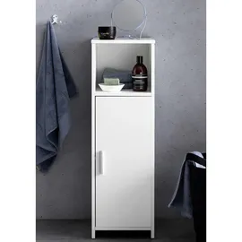Wohnling Midischrank 30 x 95,5 x 30 cm Schwarz/Weiß