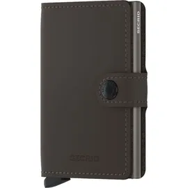 Secrid Miniwallet Unisex Geldbörse truffle