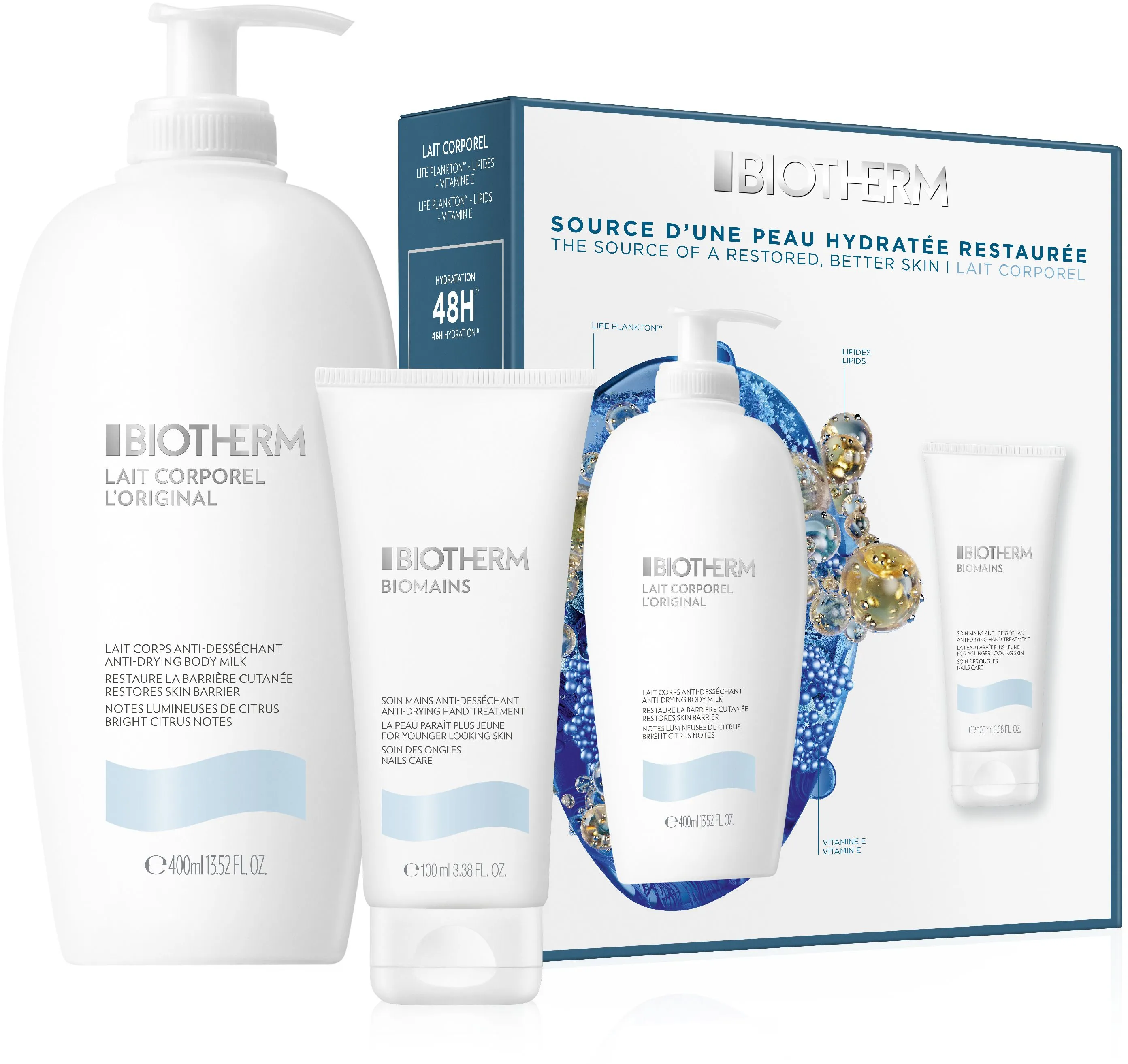 Biotherm Lait Corporel Routine Set