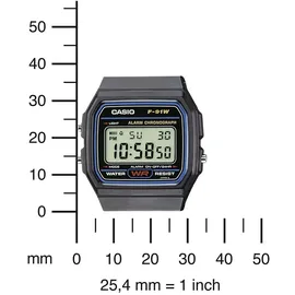 Casio F-91w-1yeg Uhr Black One Size