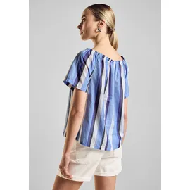 STREET ONE Carmenbluse blau 36