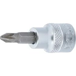 BGS Bit-Einsatz | Antrieb Innenvierkant 10 mm (3/8"") | Kreuzschlitz PZ2