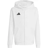 adidas Entrada 26 Kapuzenjacke Weiß/Schwarz 116