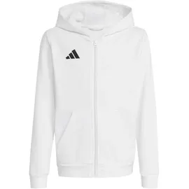 adidas Entrada 26 Kapuzenjacke Weiß/Schwarz 116