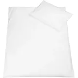 ZOLLNER Bettwäsche,, weiß Textil, 100x135 cm, Schlaftextilien, Bettwäsche, Bettwäsche