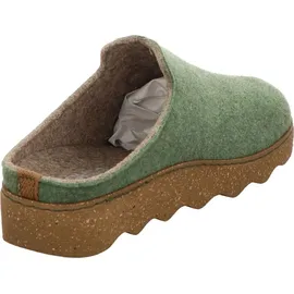 ROHDE Damen Pantoffeln Hausschuhe Softfilz Foggia 6120, Größe:38 EU, Farbe:Grün - Gr.: 38