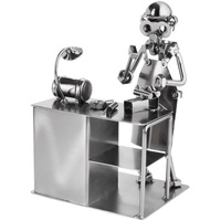 Brubaker Schraubenmännchen Bastler - Handarbeit Eisenfigur Metallmännchen Schrauber -