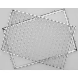ACO Gitterrost mit Zarge Stahl, verzinkt, 100 x 25 cm
