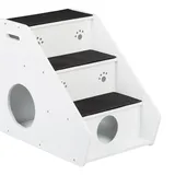 Relaxdays Hundetreppe 3 Stufen,