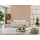 vente-unique Schlafsofa mit Matratze 3-Sitzer - 100% Büffelleder - Weiß - Matratze 16 cm - DELECTEA II