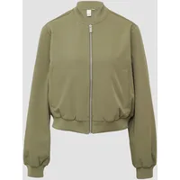 QS Blouson mit Stehkragen, Damen, Grün, M