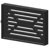 Feuerfest 123 GmbH Feuerrost Kaminrost / Ascherost 255x175x30mm passend für Drooff **, feuerfest & hitzebeständig - passgenau gefertigt in Deutschland 3 cm