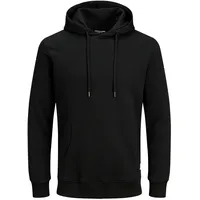 JACK & JONES Herren JJEBASIC SWEAT HOOD NOOS, Schwarz, XS