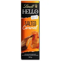(28,84€/1kg) Lindt Hello Salted Caramel, Schokolade, 12 Tafeln je 100g