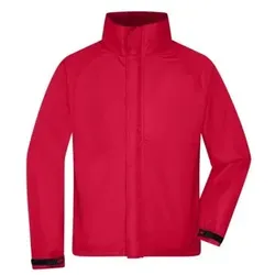 Herren Outdoor Jacke JN1010, rot, Größe S - rot - S