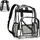 eulihent Durchsichtiger Rucksack Transparent