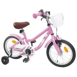 vidaXL Kinderfahrrad 16 Zoll rosa