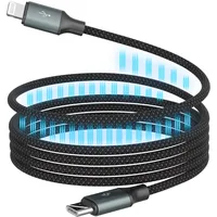 Ansmann USB-C auf Apple Lightning 1,2 m Schwarz