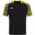 T-Shirt schwarz/soft yellow L