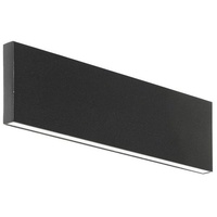 Lindby Ignazia LED-Wandleuchte, 28 cm, schwarz