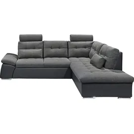 ed exciting design Ecksofa JAKARTA - schwarz