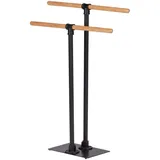 Wenko Forli Handtuchständer Schwarz 24975800