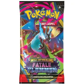 Pokémon Mega-Entwicklung Fatale Flammen 6 Boosterpacks