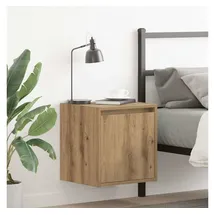 vidaXL Nachtschrank Artisan-Eiche 38 x 34 x 40 cm Braun