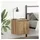 vidaXL Nachtschrank Artisan-Eiche 38 x 34 x 40 cm Braun