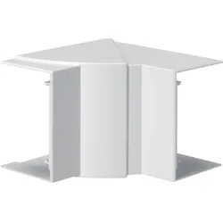 Hager BR651004H9016, Kabelrinnenhalterung, Weiß, Acrylnitril-Butadien-Styrol (AB