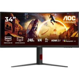AOC Gaming CU34G4 34" schwarz-rot