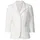 Blusenblazer "Blusenblazer", Damen, Gr. 50, weiß, 100% Polyester, Blazer Blusenblazer