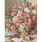 Lucas Luca-S Gobelin Set "Blumenstrauß für Prinzessin", Zählmuster, 23x30cm
