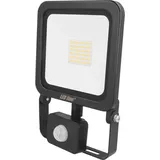 LED-Line LED line Fluter PHOTON IP65 Wasserdicht Strahler 30W Neutralweiß 4000K 2400LM Mit Bewegungsmelder Innen- & Außenstrahler