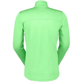 Scott Defined Light Fleece Mit Halbem Reißverschluss - Glow Green - L