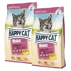 HAPPY CAT Minkas Sterilised Geflügel 2x10 kg