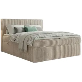 A&J MöbelLand RALF 120 x 200 cm H4 Beige