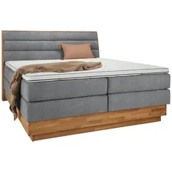Boxspringbett Marissa in Greige ca. 180x200cm