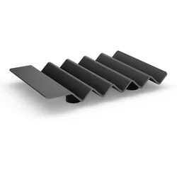Zack OPETA Seifenschale Seifenablage Edelstahl schwarz  40562