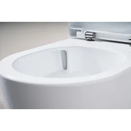Duravit ME by Starck Hero Edition Wand-WC mit WC-Sitz Weiß glänzend
