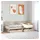 vidaXL Tagesbett 90 x 190 cm Braun