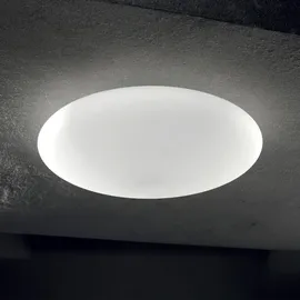 Ideal Lux Smarties PL1 D33, opalglas-deckenleuchte,